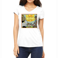 Time Squad  Shield Women's V-neck T-shirt | Artistshot