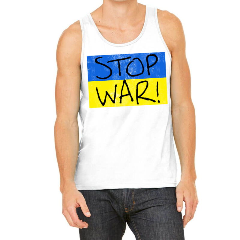 Flag Shirt Stop War Tank Top | Artistshot