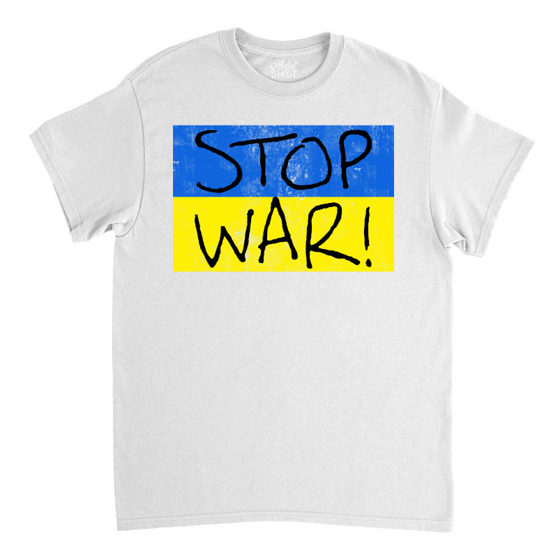 Flag Shirt Stop War Classic T-shirt | Artistshot