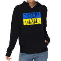 Flag Shirt Stop War Lightweight Hoodie | Artistshot