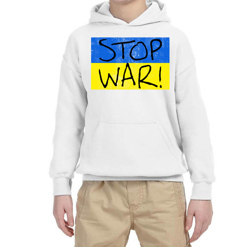 Flag Shirt Stop War Youth Hoodie | Artistshot