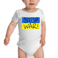 Flag Shirt Stop War Baby Bodysuit | Artistshot