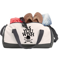 As You Wish (black) Duffel Bag | Artistshot