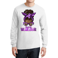 Lupus Warrior Afro Messy Bun Long Sleeve Shirts | Artistshot