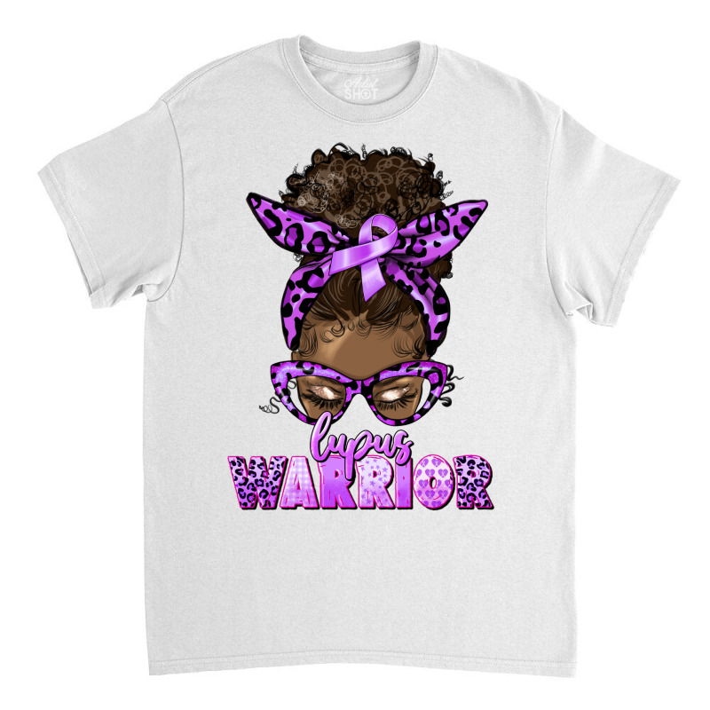 Lupus Warrior Afro Messy Bun Classic T-shirt | Artistshot