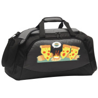 Pizza Campfire Story Active Duffel | Artistshot