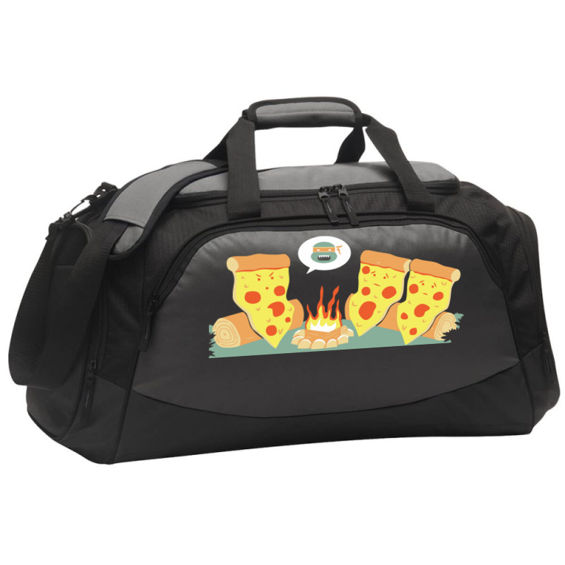 Pizza Campfire Story Active Duffel | Artistshot