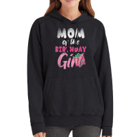 Family Parents Mom Of The Birthday Girl Mommy T Shirt Vintage Hoodie | Artistshot