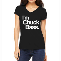 Im Chuck Bass Women's V-neck T-shirt | Artistshot