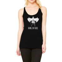 Hang In There Wacky Vampire Bat Racerback Tank | Artistshot