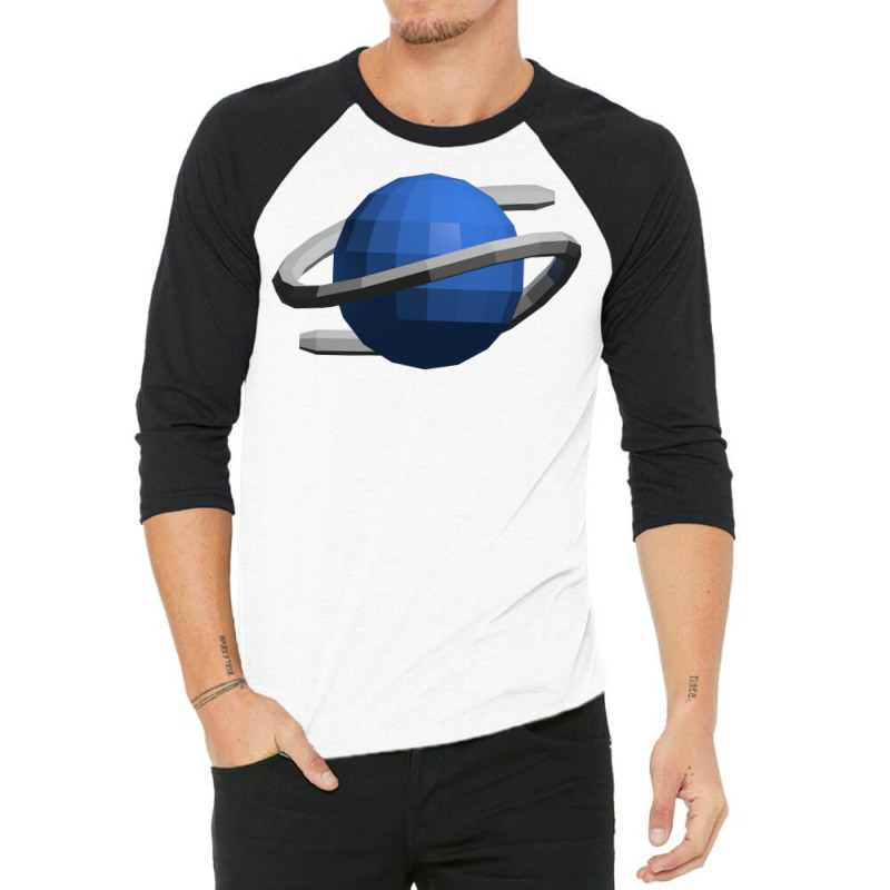 Sega Saturn Low Poly 3/4 Sleeve Shirt by turkalmaituvb84v28 | Artistshot