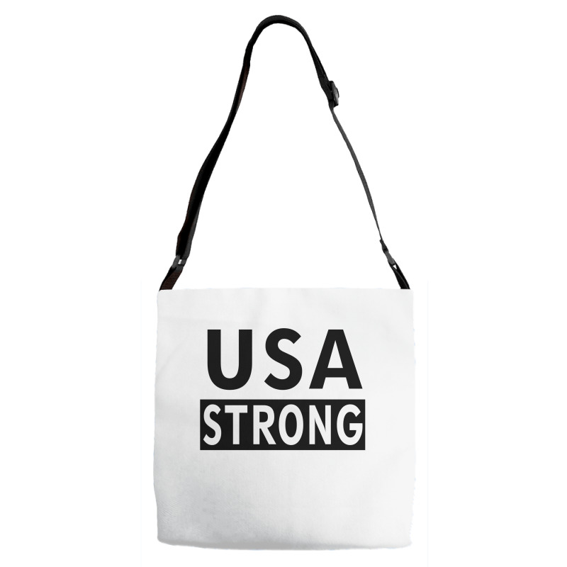 Usa Strong Adjustable Strap Totes | Artistshot