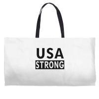 Usa Strong Weekender Totes | Artistshot