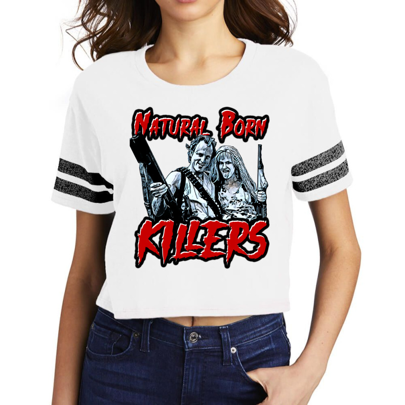 Natural Born Killers Scorecard Crop Tee by intalaaluevaq | Artistshot