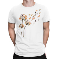 Chihuahua Dandelion Flower Fly Funny Dog Lover Long Sleeve T Shirt T-shirt | Artistshot