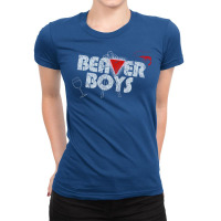 Beaver Boys (tim And Eric Awesome Show Ladies Fitted T-shirt | Artistshot