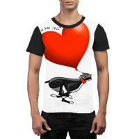 Stolen Heart   Black Hound Graphic T-shirt | Artistshot