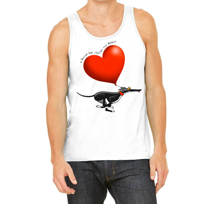 Stolen Heart   Black Hound Tank Top by annolacopjaj | Artistshot