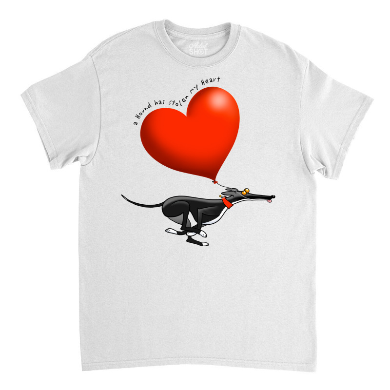 Stolen Heart   Black Hound Classic T-shirt by annolacopjaj | Artistshot