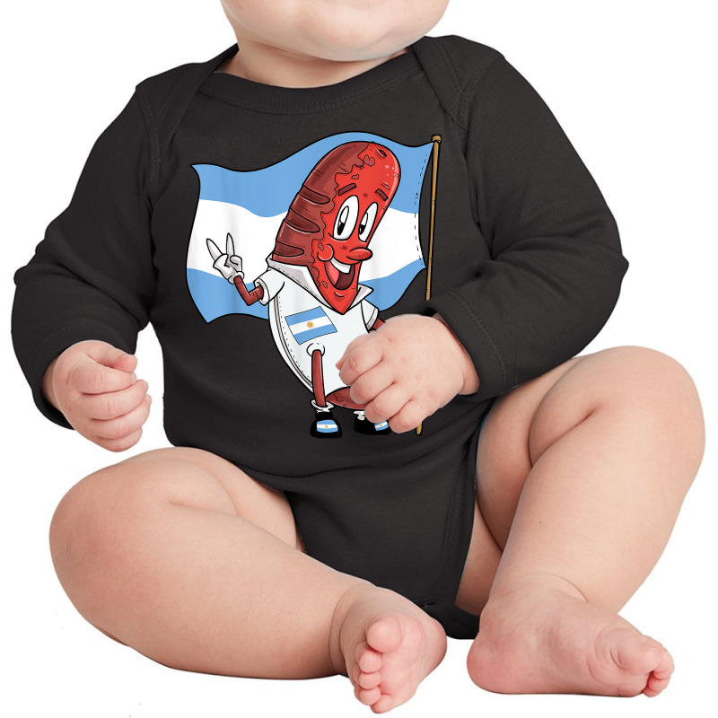 Argentine Pork Roast Sausage T Shirt Long Sleeve Baby Bodysuit by casimircorjki0 | Artistshot