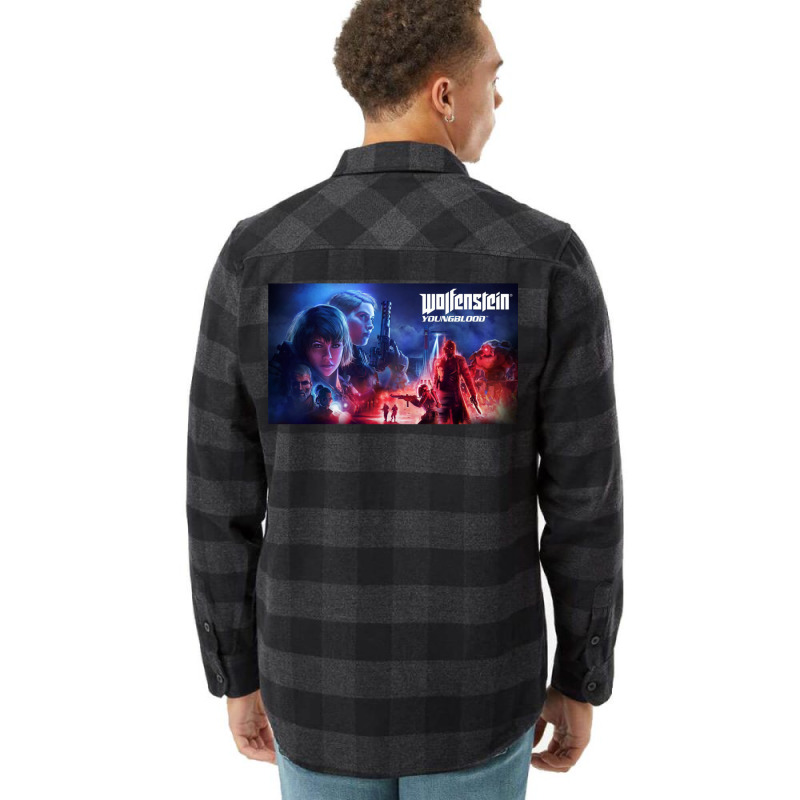 Wolfenstein Youngblood Flannel Shirt | Artistshot