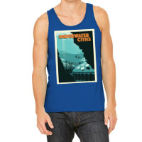 Underwater Cities Board Game  Minimalist Travel Poster Style   Gaming Tank Top | Artistshot