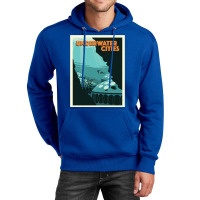 Underwater Cities Board Game  Minimalist Travel Poster Style   Gaming Unisex Hoodie | Artistshot