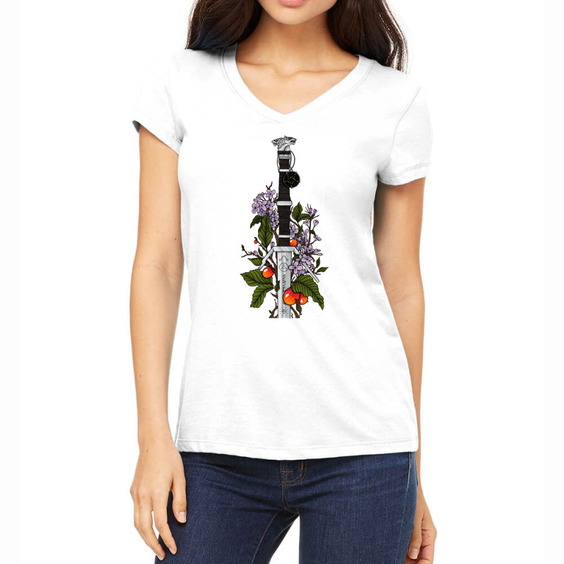 Wolven Storm Women's V-Neck T-Shirt by tsingntoaney | Artistshot