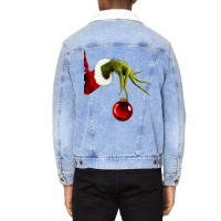 Who Stole Christmas   Grinchmas Unisex Sherpa-lined Denim Jacket | Artistshot