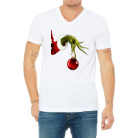 Who Stole Christmas   Grinchmas V-neck Tee | Artistshot