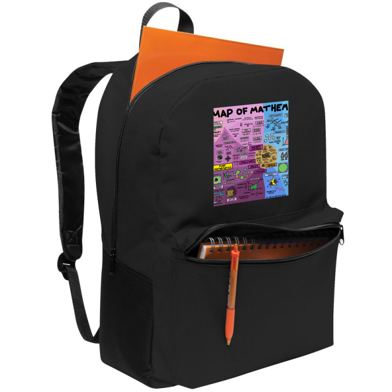 The Map Of Mathematics 1 Backpack | Artistshot