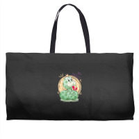 Cute Snake King With Flying Hearts Cartoon Weekender Totes | Artistshot