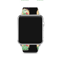 Cute Snake King With Flying Hearts Cartoon Apple Watch Band | Artistshot