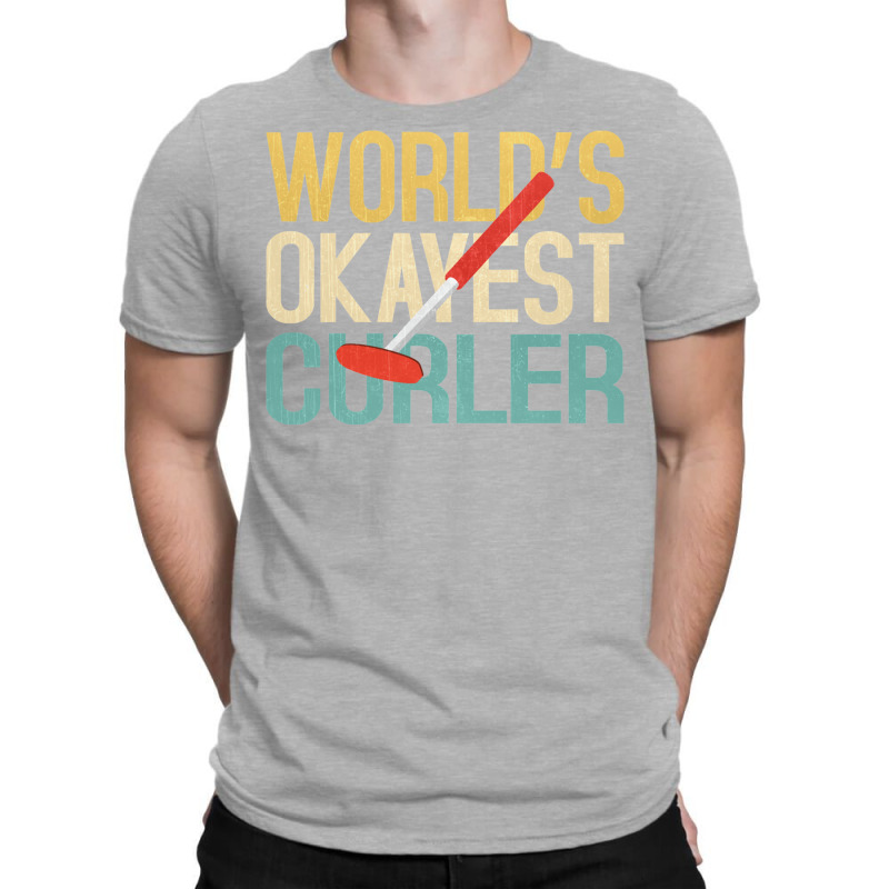 World's Okayest Curler T-Shirt by zuozuonauhelo | Artistshot