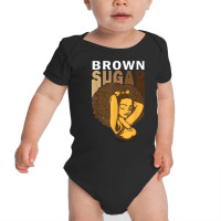 Afro Woman Brown Sugar Nubian Melanin Ebony Black T Shirt Baby Bodysuit | Artistshot