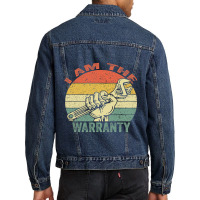 I Am The Warranty Car Lover Retro Vintage Men Denim Jacket | Artistshot