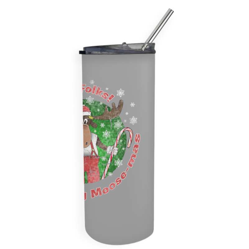 Marty Moose Mas!  (national Lampoon's Christmas Vacation) Skinny Tumbler | Artistshot