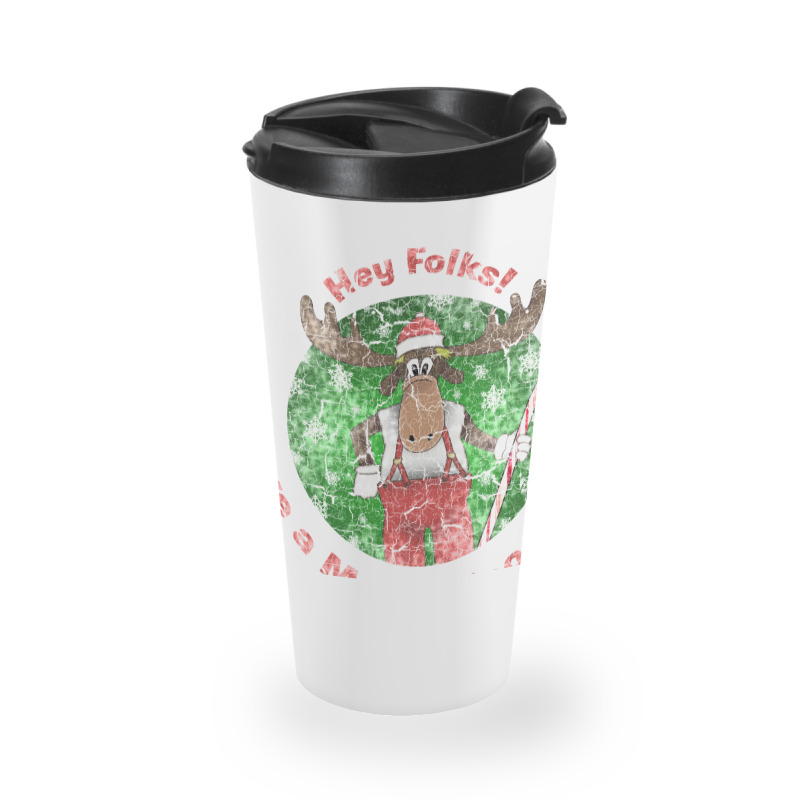 Marty Moose Mas!  (national Lampoon's Christmas Vacation) Travel Mug | Artistshot