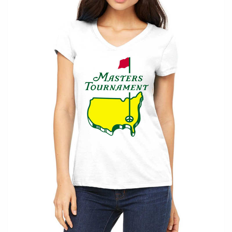 Masters Tournament Golf Women's V-neck T-shirt | Artistshot