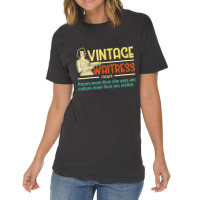 Vintage Waitress Waiter Restaurant Server Food Serving Vintage T-shirt | Artistshot