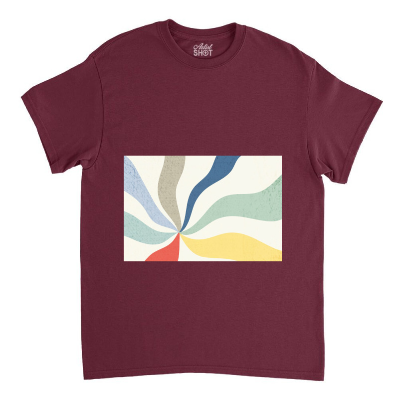 Color Wavy Bold Classic T-shirt | Artistshot