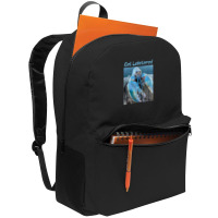 Funny Jumpscare Lobster Meme Blue Crustacean .png Backpack | Artistshot