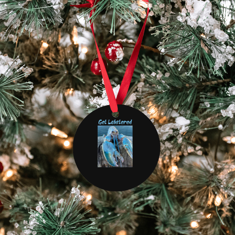 Funny Jumpscare Lobster Meme Blue Crustacean .png Ornament | Artistshot