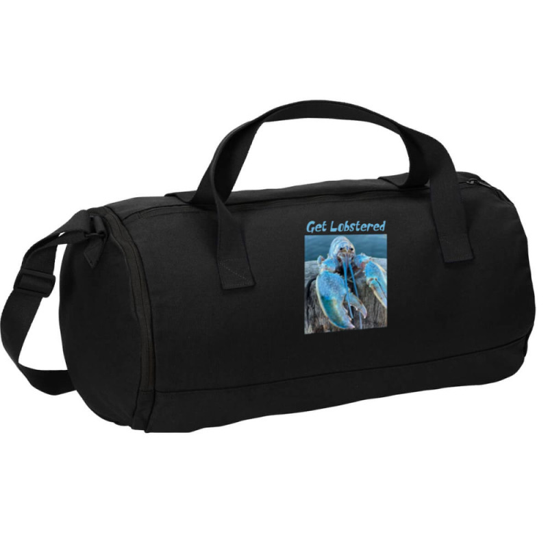 Funny Jumpscare Lobster Meme Blue Crustacean .png Duffel Bag | Artistshot