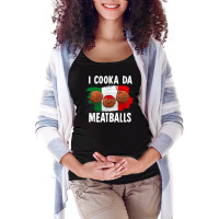 Cooka Da Meatball Funny Italian Slang Italy Food Spaghetti T Shirt Maternity Scoop Neck T-shirt | Artistshot