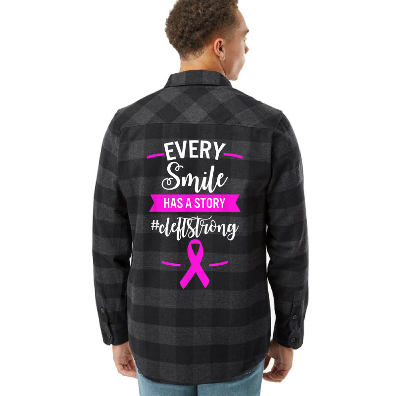 Every Smile Has A Story Cleft Strong Cleft Lip And Palate Aw T Shirt Flannel Shirt by kaykemyjoa | Artistshot