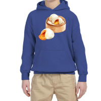 Chinese Food Lover ,chinese Golden Salted Egg Custard Bao Youth Hoodie | Artistshot