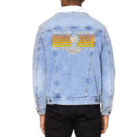 Arcade Joystick Retro Humor Unisex Sherpa-lined Denim Jacket | Artistshot