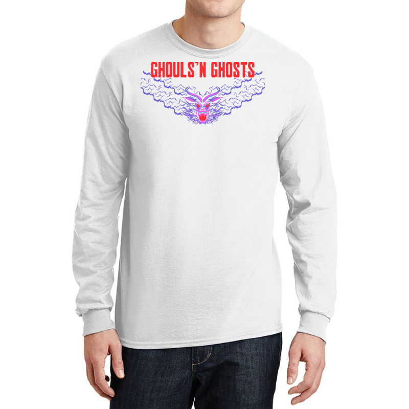 Mod4 Arcade Ghouls N Ghosts Video Game Gift Long Sleeve Shirts by wsletiguuri | Artistshot