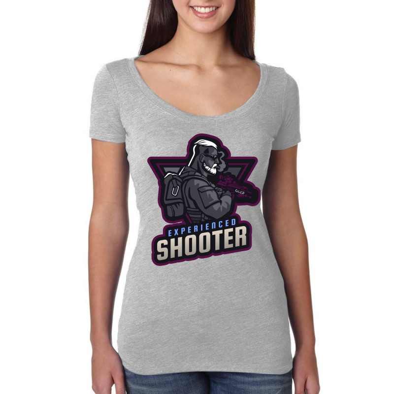 Experienced Shooter Quote Women's Triblend Scoop T-shirt by gulushdaveidj | Artistshot